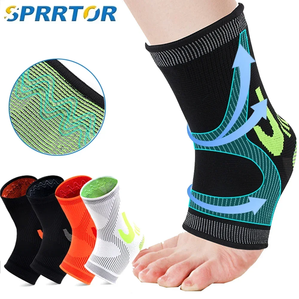 Ankle Brace Sock - 1Pcs Ankle Brace Compression Sleeve,Breathable Ankle