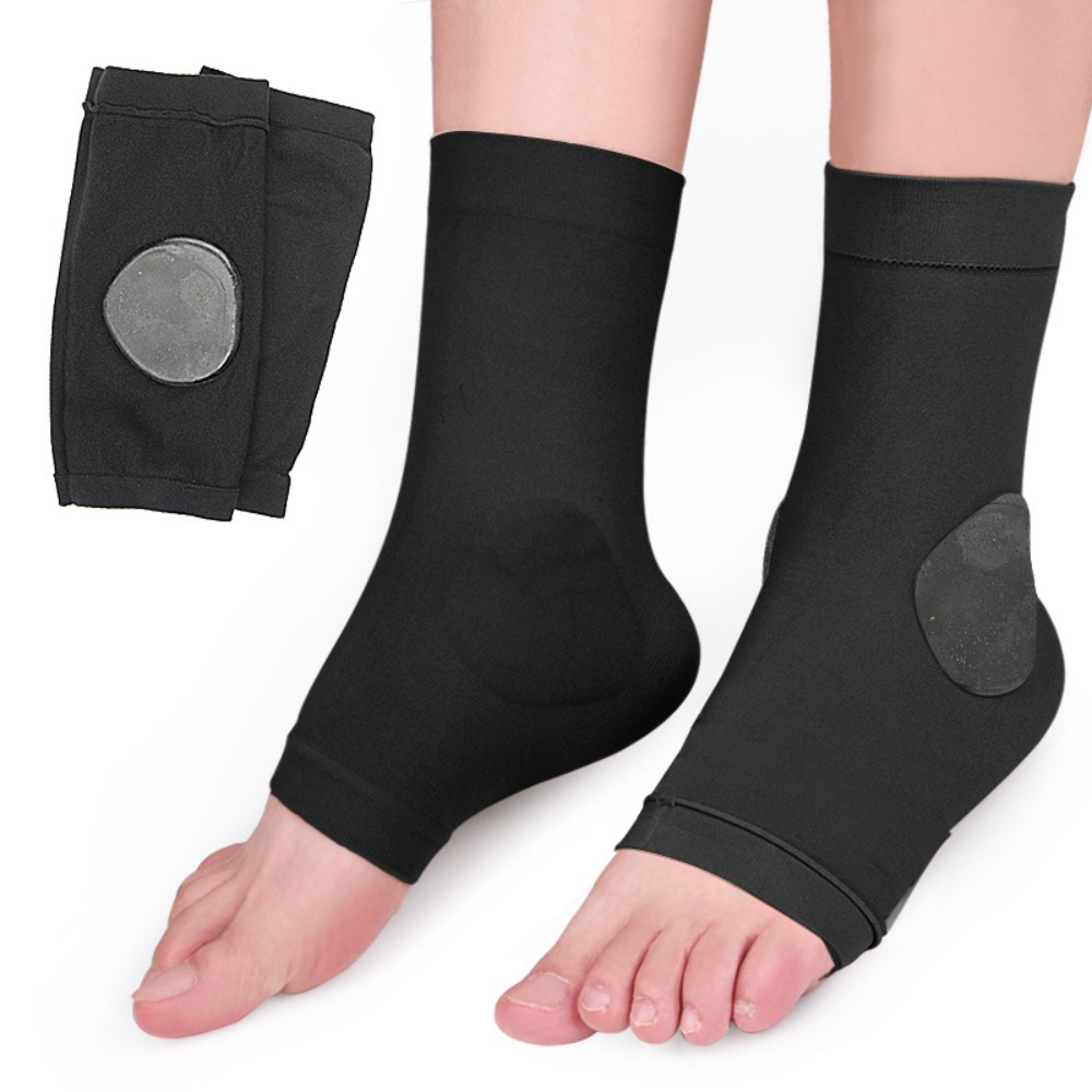 Ankle Brace Sock - 1pair Sports Invisible Silicone Gel Socks