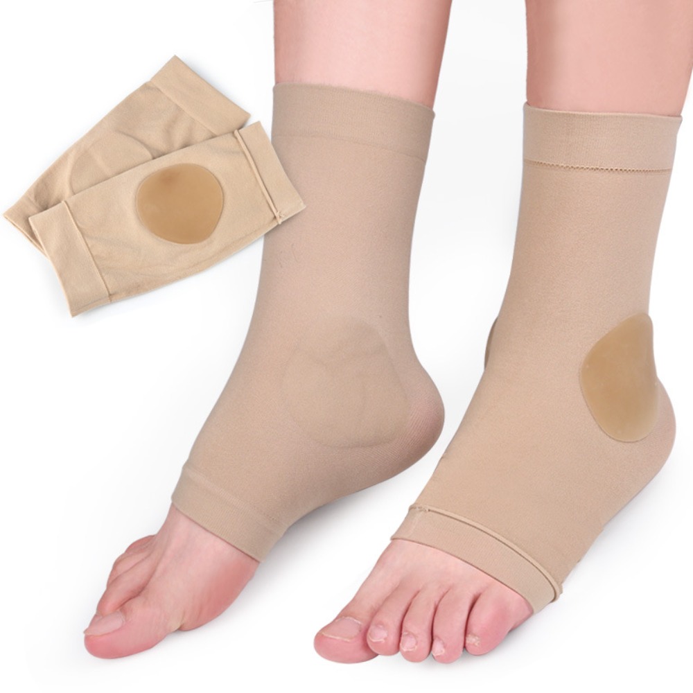 1pair Sports Invisible Silicon - Ankle Brace Sock recension och pris