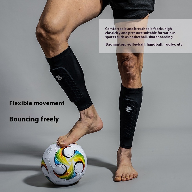 Thickened Soccer Shin Guards C - Compression Sleeve Calf recension och pris