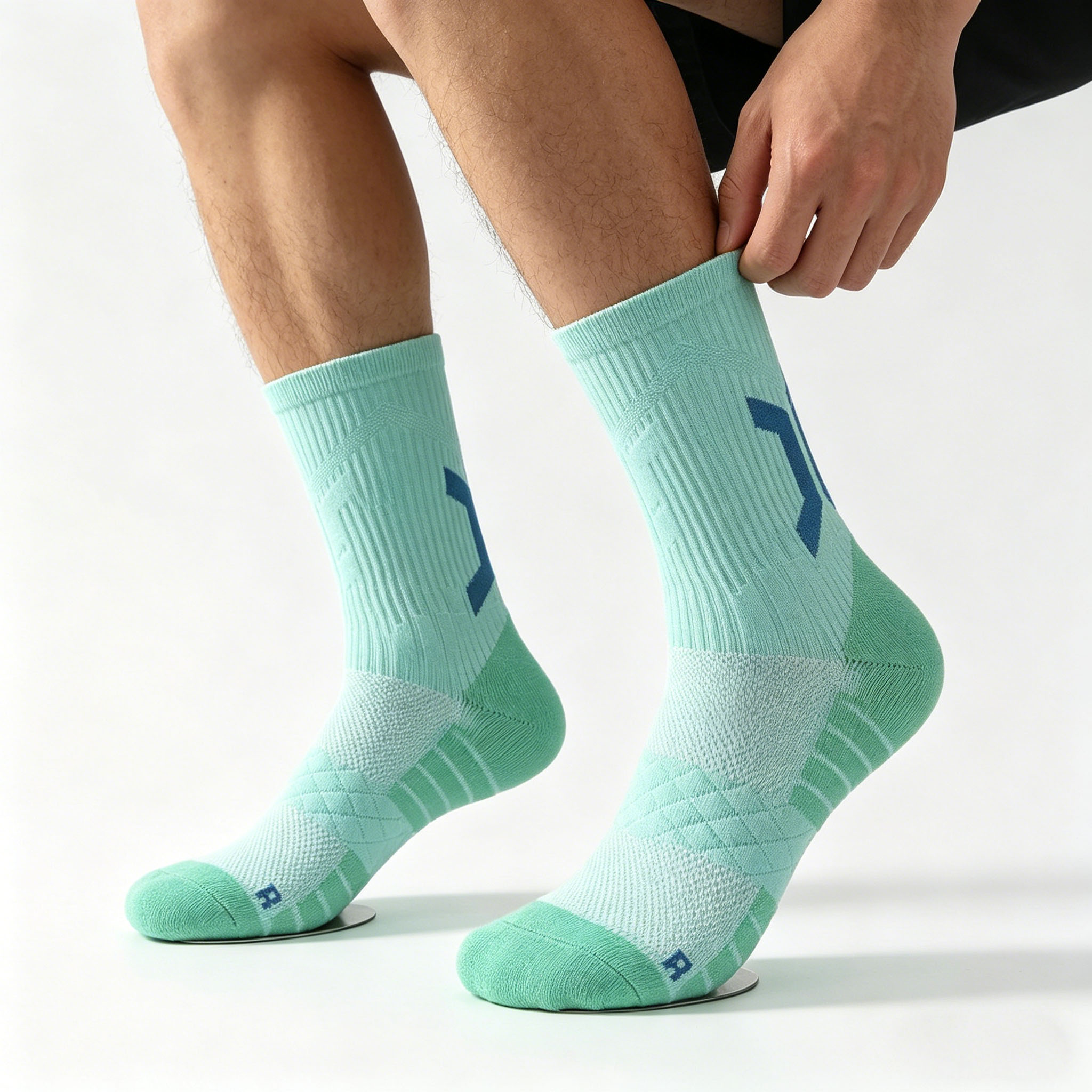 Men's Thick Cushioned Basketba - Athletic Sock Cushion recension och pris